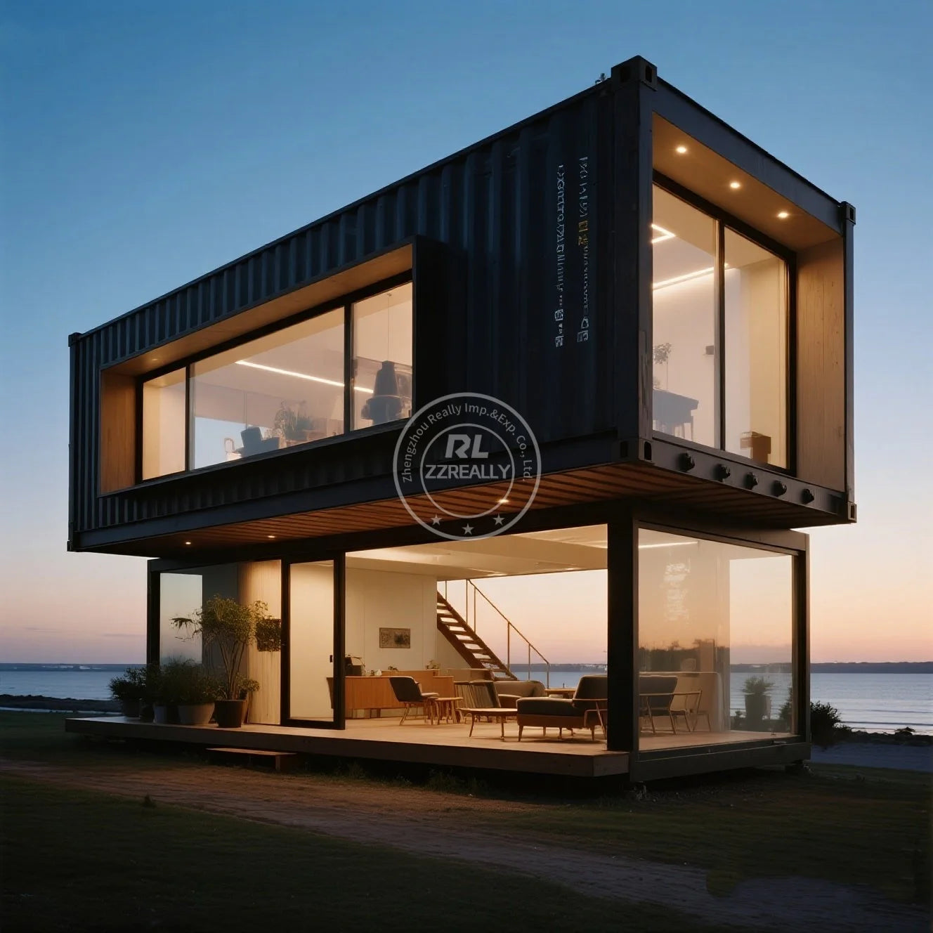 NEW Prefab Quick Assembly Sunny House Prefabricated Container Frame Assembly House Sun Glassy Easy Handy Room