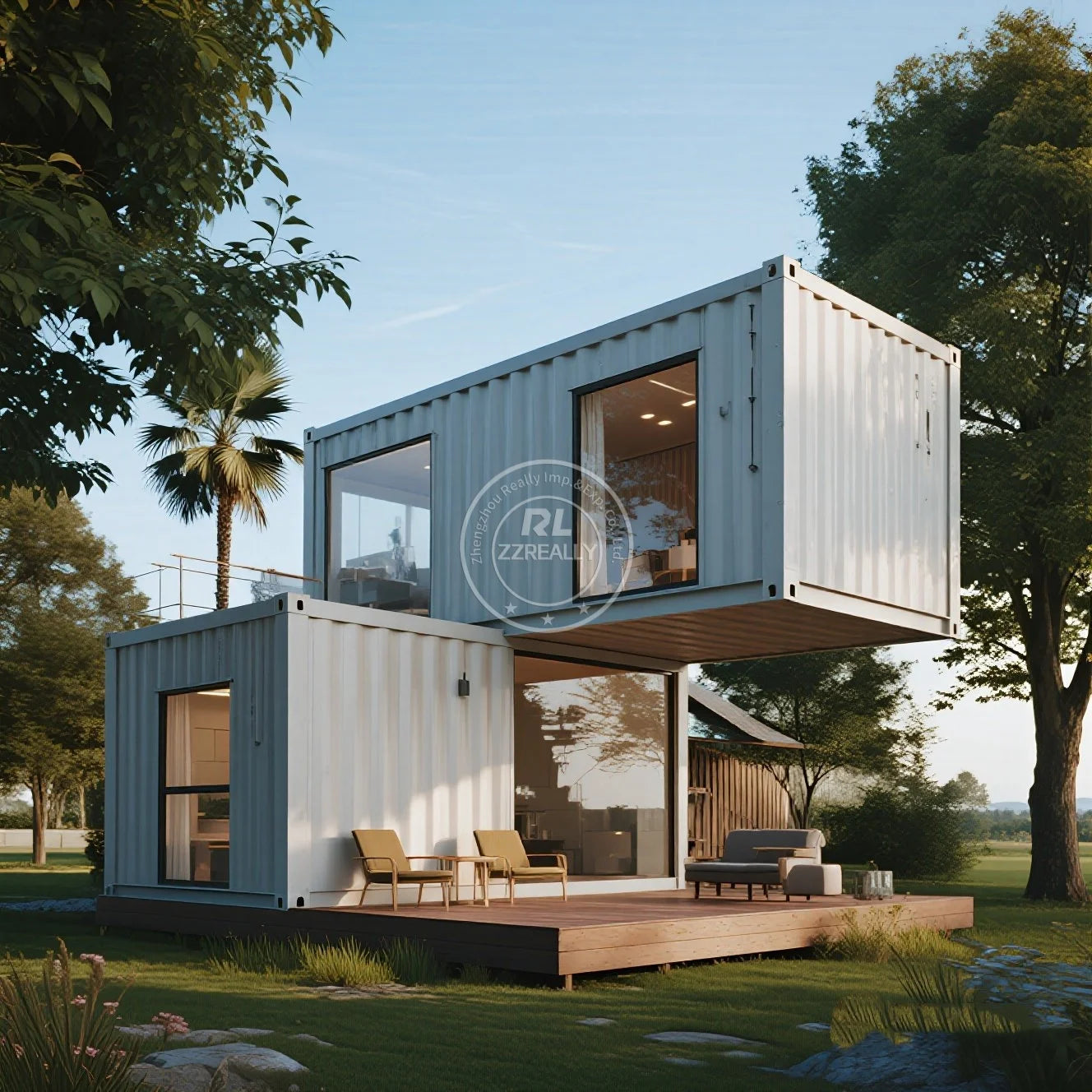 NEW Prefab Quick Assembly Sunny House Prefabricated Container Frame Assembly House Sun Glassy Easy Handy Room