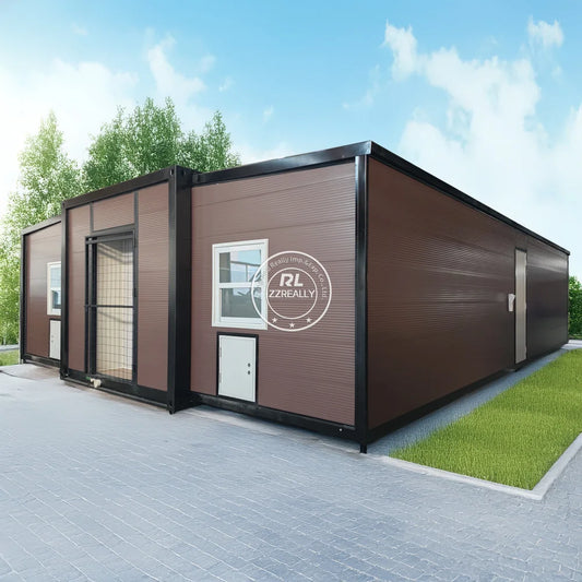 Prefabricated folding Container House Modular Building Temporary Office Container House for Construction Sites