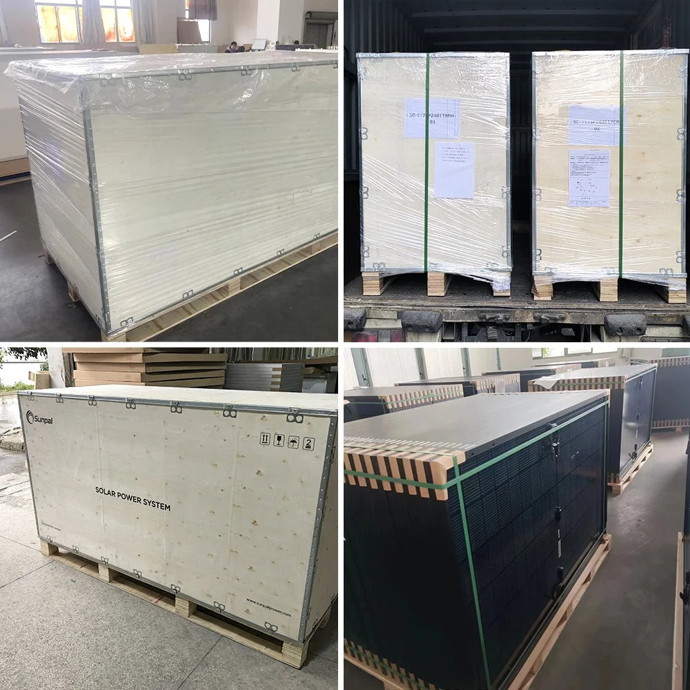 Complete set of hybrid solar energy storage system 10KW 15Kw off-grid hybrid solar power system kit household solar cell