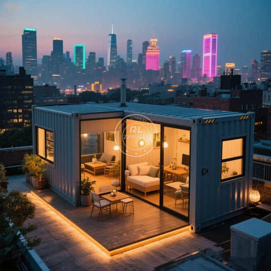 NEW Prefab Quick Assembly Sunny House Prefabricated Container Frame Assembly House Sun Glassy Easy Handy Room