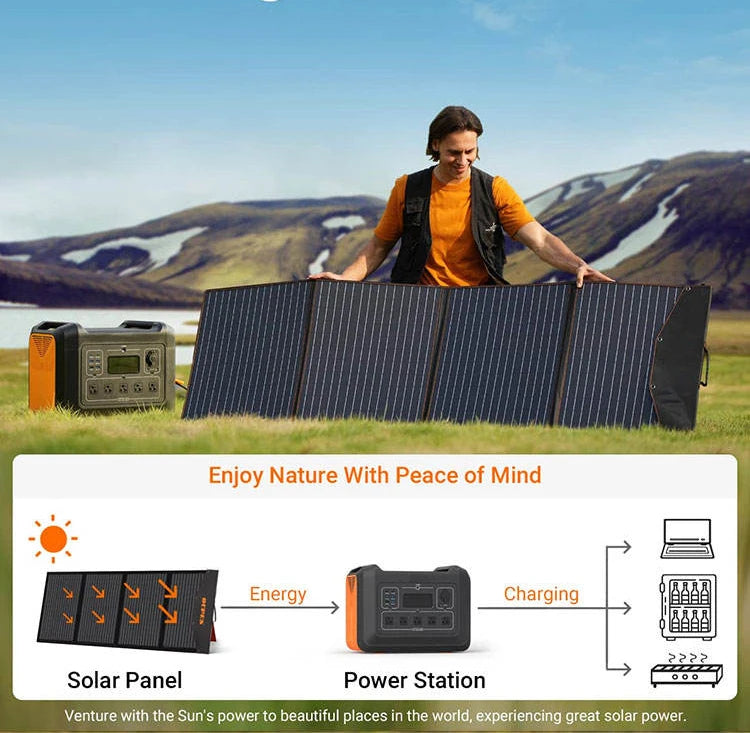 3000w outdoor powerstation tragbare kraftwerk lifepo4 portable solar generator 110v power station 2400w energy storage battery