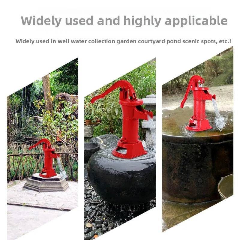 Cast Iron Hand Water Pump