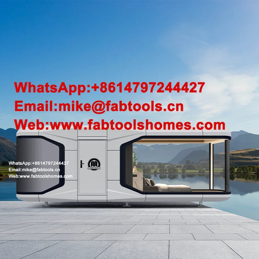 Factory price Modern modular house Mobile space capsule tourist hotel Luxury prefabricated home