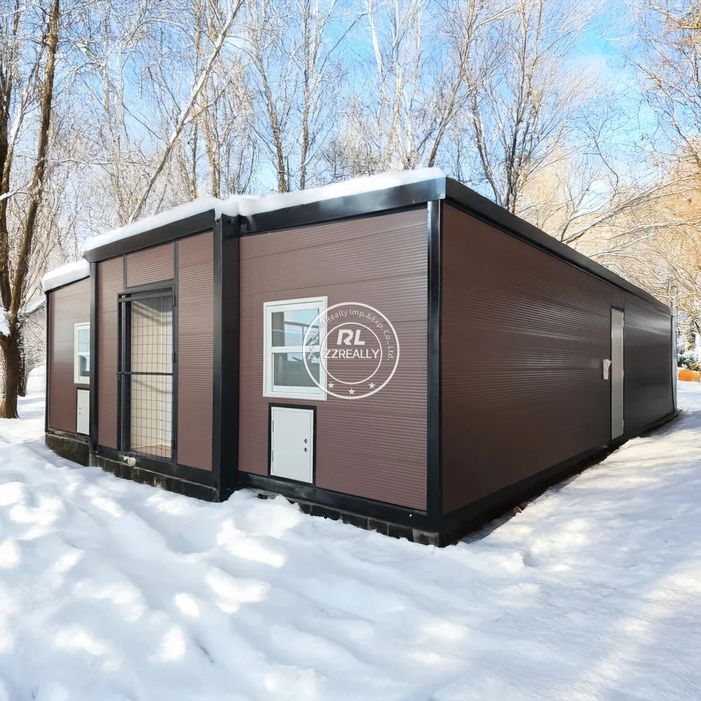 Prefabricated folding  Container House Modular Building Temporary Office Container House for Construction Sites