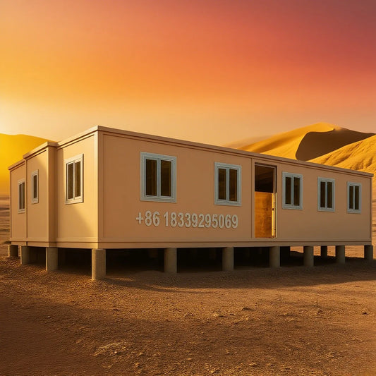 Prefabricated House Prefab Mobile Tiny Home Light Steel Roof 2 3 4 Bedrooms 20ft 40ft Folding Expandable Container House Terrace
